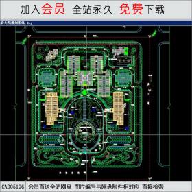 某政府大院规划图纸CAD