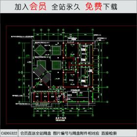 西磁食堂设计平面图CAD