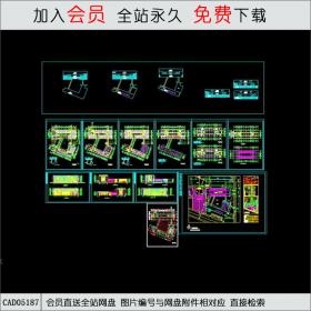 华中农业大学人文馆社科楼CAD