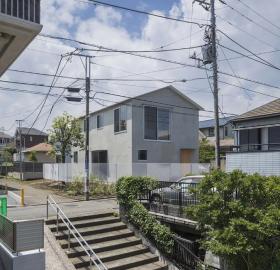 错层空间与视觉联系 - Hakuraku住宅，日本 / Tato Architects