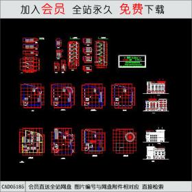 岳堤超市方案图CAD