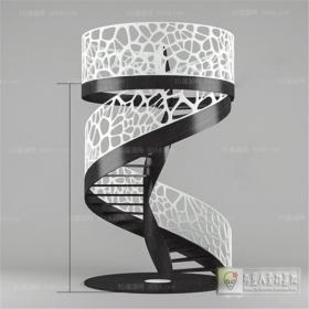 楼梯3D模型下载      溜溜ID：501164