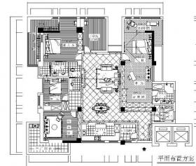 [长沙]经典五居室内装修图（含效果）