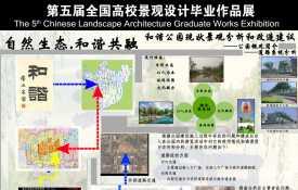 自然生态.和谐共融 ——新乡市和谐公园景观分析和改造建议
