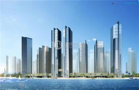 JZ077办公写字楼区项目设计 su模型 cad图纸 效果图
