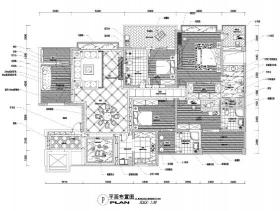 新古典风格住宅设计方案+施工图（JPG+CAD）49页