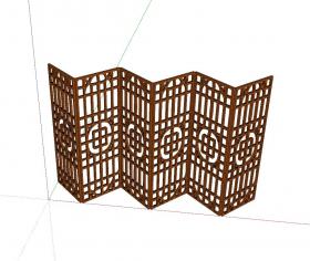 屏风隔断-圣城设计素材家园 (4)