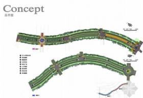 [大庆]北国之春梦幻城概念景观设计之二景观大道概念设计