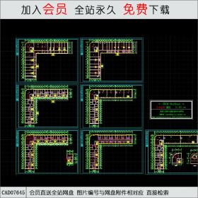 军分区综合办公楼CAD