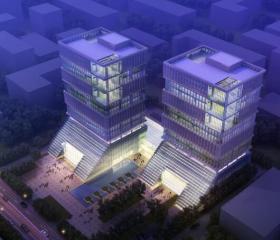 [中国]16层医药临床研究科研办公大楼塔楼建筑设计方案文...