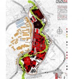 重庆某大学学生城市道路规划作品