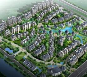 [江苏]某别墅区规划及建筑单体设计方案文本（含cad）