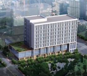 [上海]现代风格小儿外科临床医学中心建筑设计方案文本