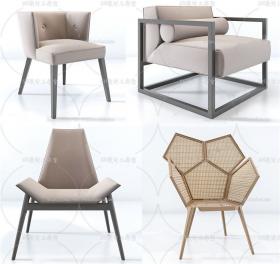 椅子3Dmax单体模型 (14)