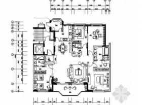 [上海]新古典四居室内装修设计图（含实景）