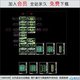 CAD03599 2-22住宅图纸CAD