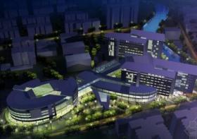 [上海]8层妇产医院建筑设计方案文本（卵形与弧线形总平...