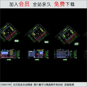 建筑商业体设计CAD施工图图纸