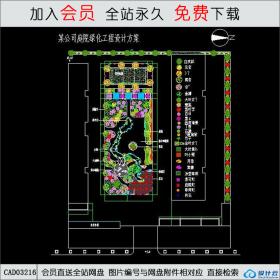 某公司庭院绿化设计方案