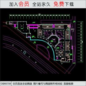 华侨城波菲诺商场平立剖全CAD