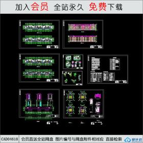 CAD04618 五层板式住宅楼CAD