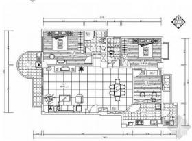 三居室户型室内装修图（含效果）