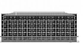 [蚌埠]某大学六层学生公寓建筑施工图
