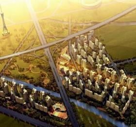 [河南]现代风格住宅区规划及单体方案文本