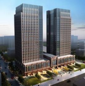 [浙江]超高层Art-deco风格玻璃幕墙办公楼建筑设计方案文...