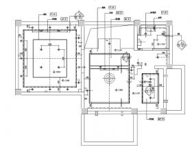 [云南]大理王宫别院样板间四居室设计施工图（附效果图）