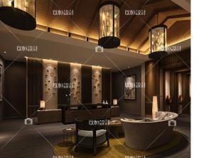 YH02200连锁星级酒店设计方案 现代简约CAD施工平面方案+效...