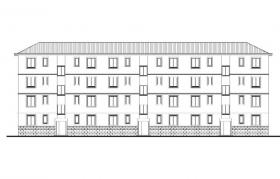 [山西]某部队宿舍楼建筑施工图