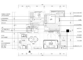 [深圳]华发水岸15栋1703样板间装饰施工图