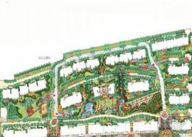 [上海]现代阳光花园居住区景观规划设计方案