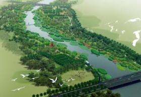 秦皇岛河两岸带状公园景观规划设计方案2