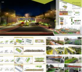 “绿巢”—厦门岭兜小区停车空间及景观改造设计