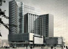 [河北]现代市级会展中心及高层酒店建筑设计方案文本