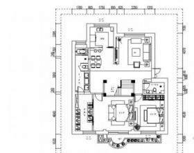 [江苏]精装名师设计现代风格复式装修施工图（含效果）