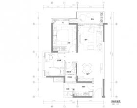 [广东]深圳熙璟城豪苑B户型样板间丨施工图