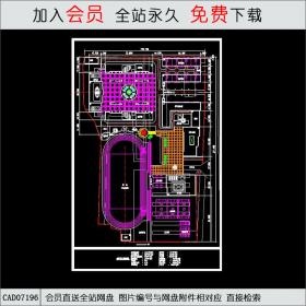 某中学校区生活区规划CAD