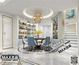 现代餐厅3Dmax模型 (14)