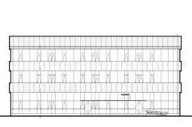 特大型企业医院辅助用房设计建筑施工图