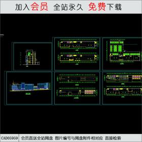 临街商场方案设计CAD