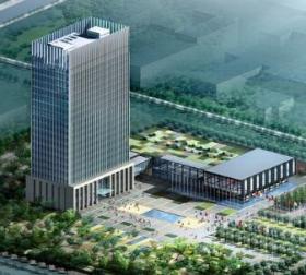 [河北]现代风格知名企业办公综合楼设计方案文本