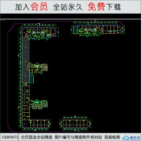 综合商业体平面图cad