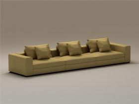 单个现代简约沙发3Dmax模型 (35)