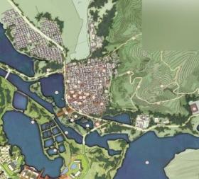 [山西]滨水湿地生态旅游度假小镇概念性景观规划设计方案