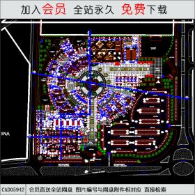 商业中心规划CAD