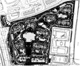 [上海]旧城改造顶级豪宅地块居住区景观设计全套施工图...