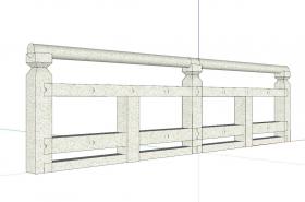栏杆围栏SU模型 (64)